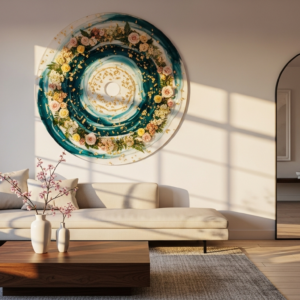 Botanical Wall Clock